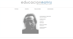 Desktop Screenshot of educacionmotriz.org